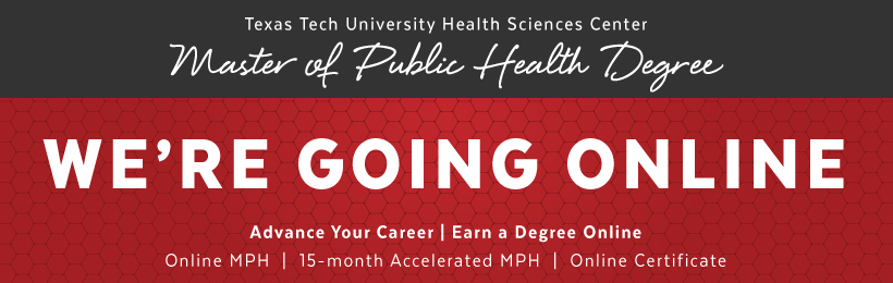 Master of Public Health - Online Banner
