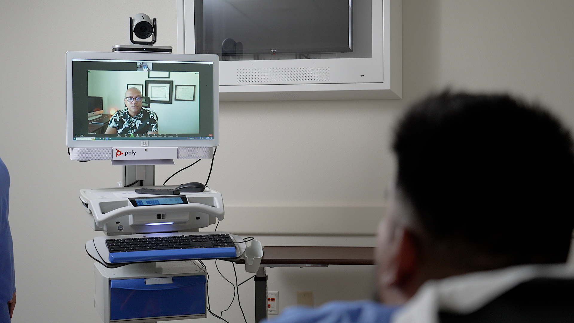 telepsychiatry visit