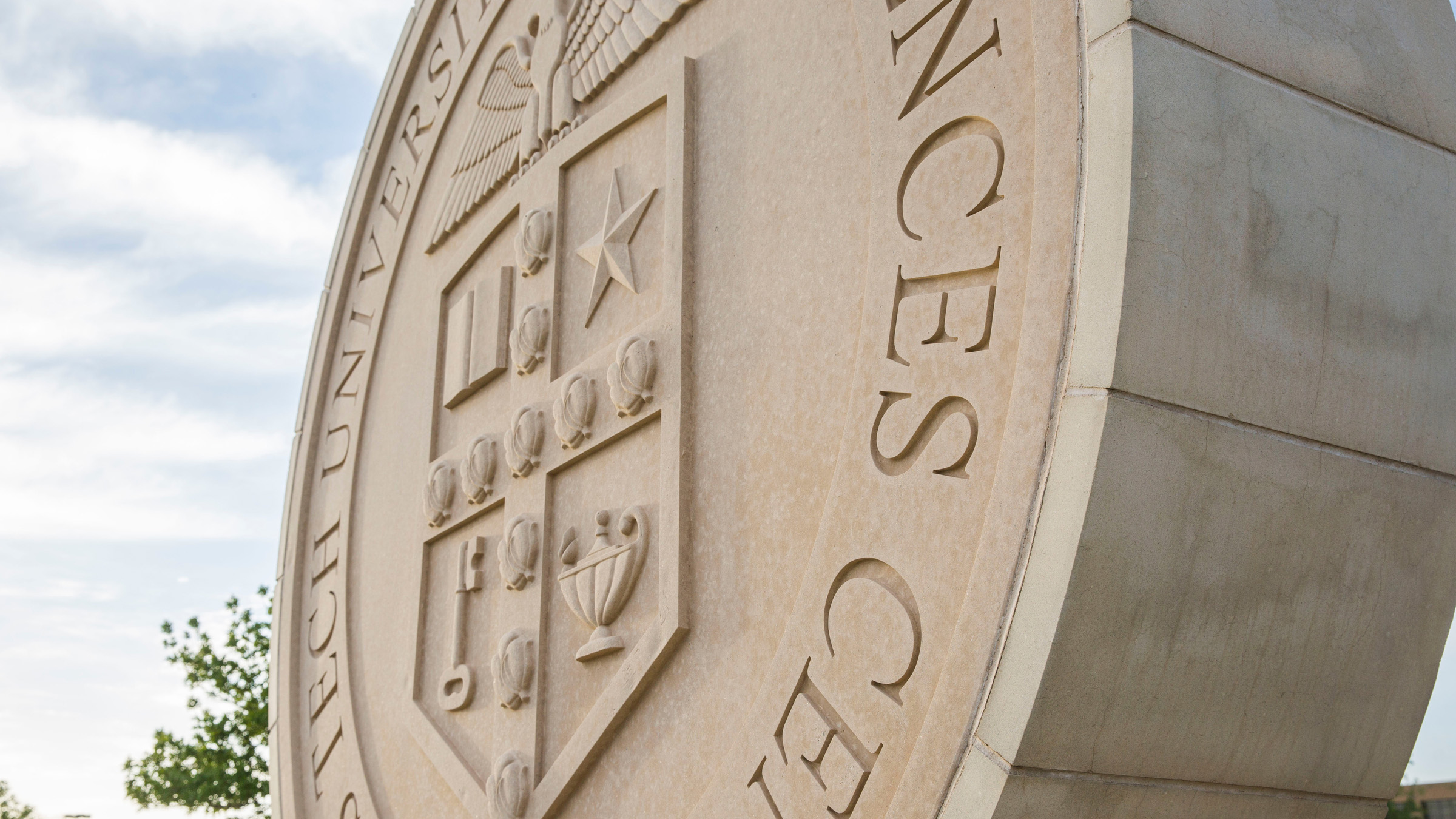 TTUHSC Seal Statue